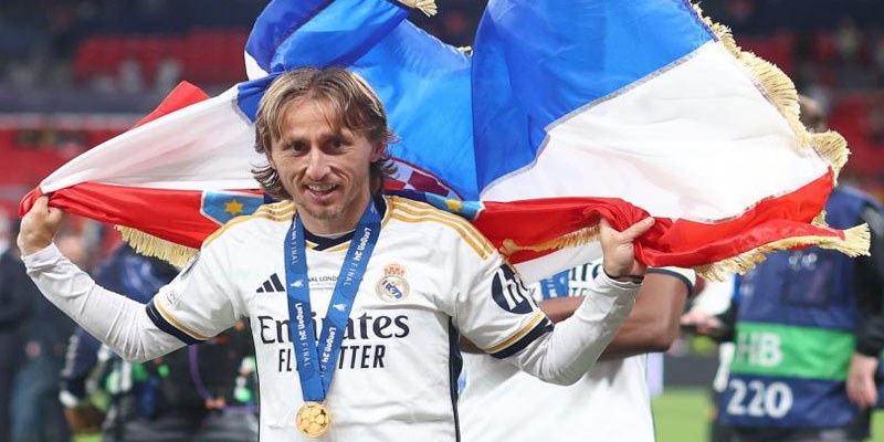 Luka Modrić - chân sút lừng danh của Croatia và Real Madrid